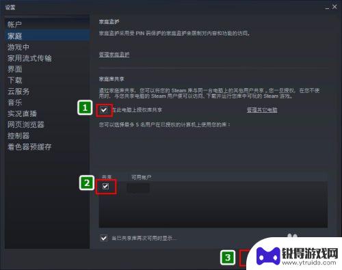 怎么把steam的游戏转到另一个账号 Steam如何给其他账号共享游戏