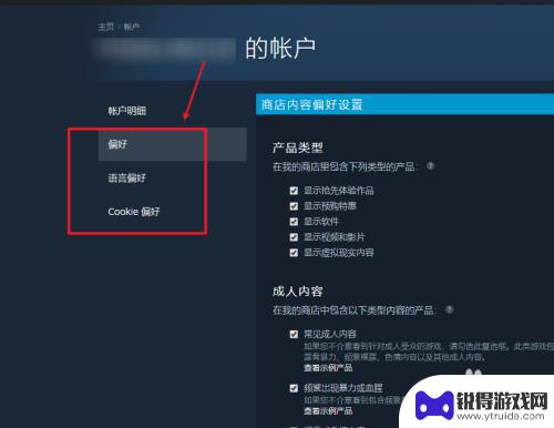 怎么更改steam的游戏偏好 Steam设置怎么调整