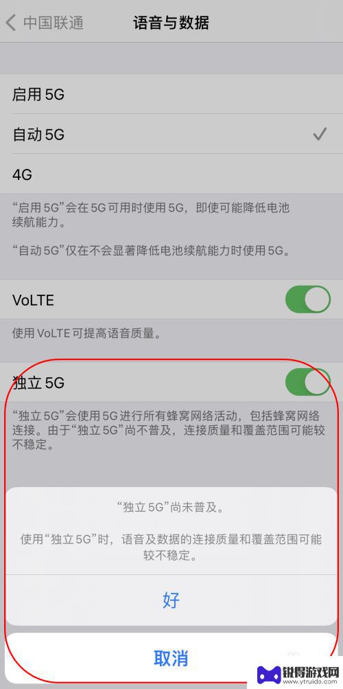 苹果手机5gsa专网流量包怎么用 在iPhone上如何开启5G SA网络连接