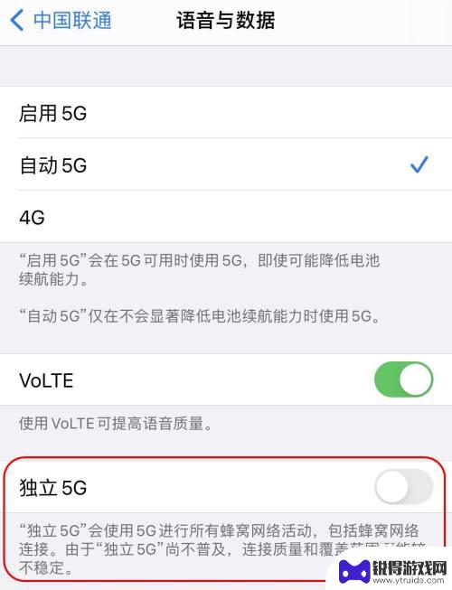 苹果手机5gsa专网流量包怎么用 在iPhone上如何开启5G SA网络连接