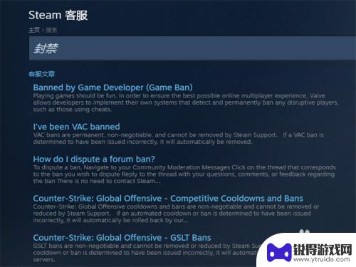 steam吃过vac Steam账号被VAC封禁如何解决