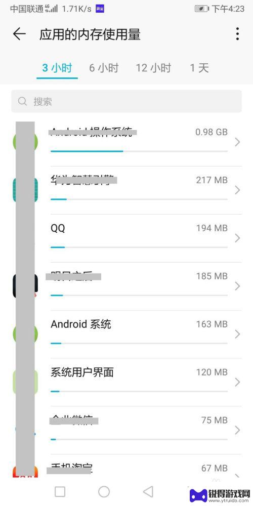 手机游戏如何看内存占用 如何查看手机的内存使用情况和占用情况