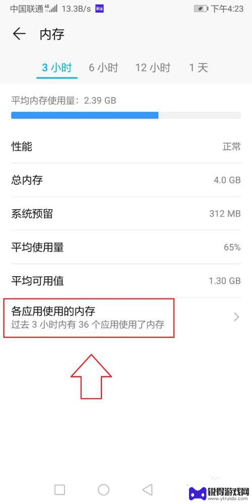 手机游戏如何看内存占用 如何查看手机的内存使用情况和占用情况