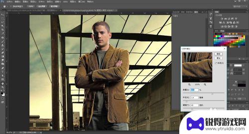 照片如何做出gta5的感觉 Photoshop处理真人照片成GTA 5风格教程