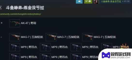 csgo淬火ak炼金配方 ak47 野荷炼金配方合成方法