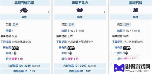 泰拉瑞亚怎么获得黑耀石套 泰拉瑞亚黑曜石套装材料清单