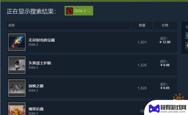 steam 饰品市场 dota2饰品交易图文教程