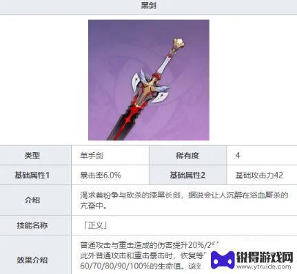 原神刻晴该带什么武器 刻晴在《原神》中应该选择什么武器