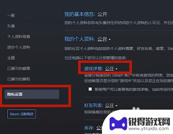 steam最近玩过的游戏怎么隐藏 怎样在Steam上隐藏自己在玩的游戏