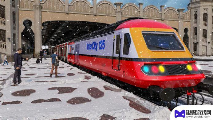 雪地上坡火车驾驶模拟免费版