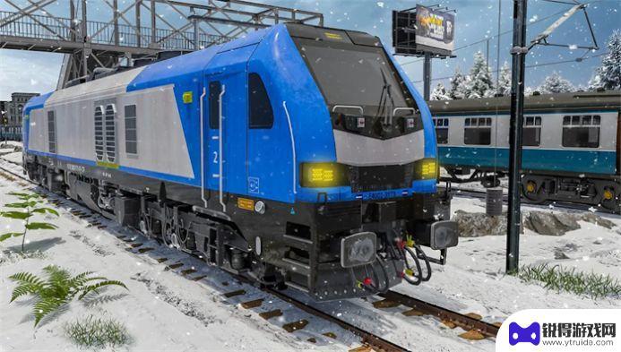 雪地上坡火车驾驶模拟免费版