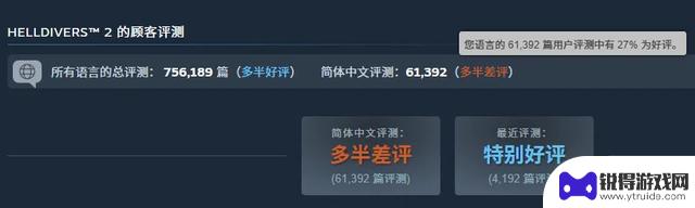 改为：Steam评价按语言单独显示，部分游戏瞬间“差评满天飞”