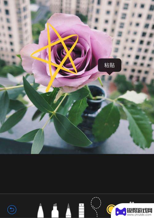 手机如何加入摄影圈圈 苹果手机怎么在照片上画圈