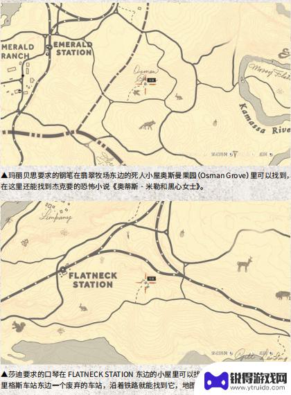 荒野大镖客2营地请求物品位置 荒野大镖客2营地全物品清单