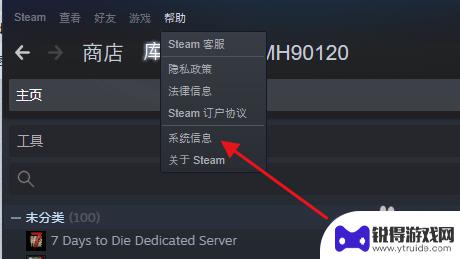 怎么查询steam信息 Steam商店如何查看游戏系统要求