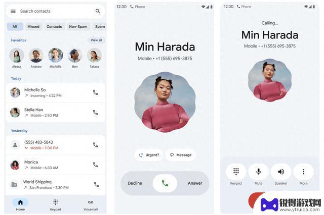 谷歌推出全新Android电话应用：动感设计，新增滑动接听 / 拒接功能