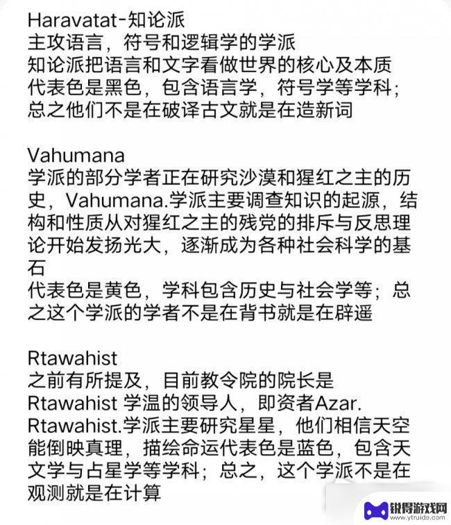原神的门派 《原神》须弥六大学派玩法解析