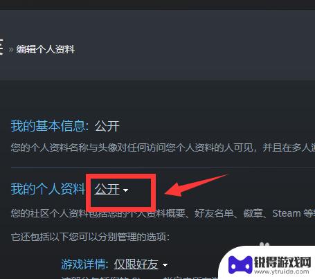 steam如何把收藏夹设为隐私 Steam怎么设置个人资料为私密