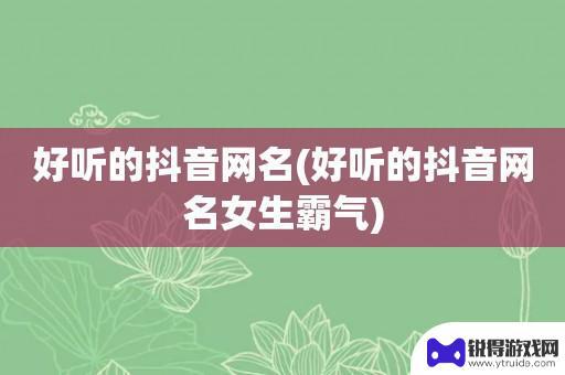 抖音童装商家网名(抖音童装商家网名大全)