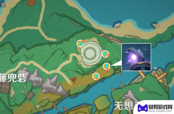 镇物在哪原神 原神镇物位置地图